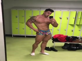 Craig Morton - Locker Room Posing