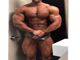Regan Grimes Flexing