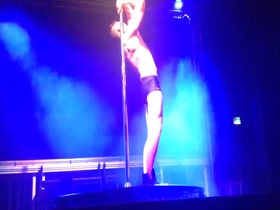 hot pole dancer