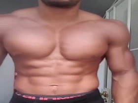 Crazy Manic Pec Popping