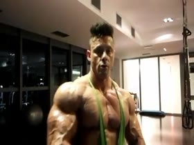 Post Gym Swollen and Pumped