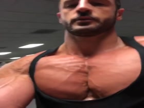 Arturo Mendez - his pecs and nips