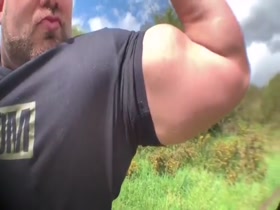 Huge Hung John Shows Off