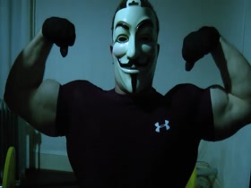 NinjaTyler Flexing Biceps