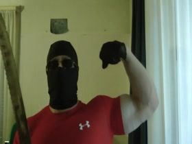 NinjaTyle Flexing Huge Biceps
