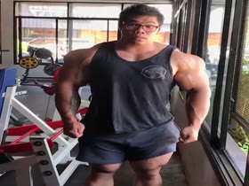 Massive Thai Bodybuilder
