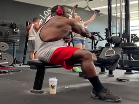 Charles Blasts Biceps