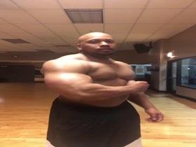 Tay Raines Hits Some Poses