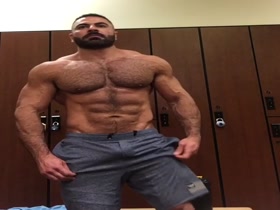 Locker Room Posing