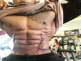 Look what he's hiding under there