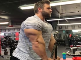 Regan Grimes Massive Arm Workout