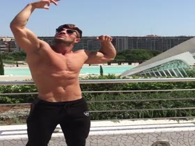 sexy Alex / workout, posing /