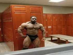 Michael Lockett- worried that his legs look small