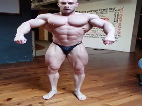 Rado - flexing his incredible body