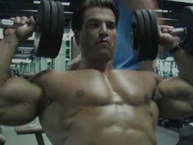 Sagi Kalev - Overhead Dumbbell Curls