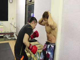 Very hot Asian Gut Destruction