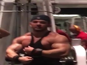 gorila flexing