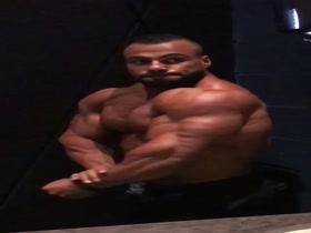 Bodybuilders Flexing 26