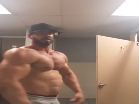Bodybuilders Flexing  50