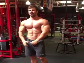 Bodybuilders Flexing 52