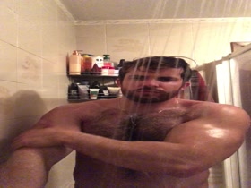stud hairy shower