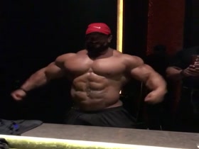 Bodybuilders Flexing 143