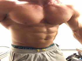 Bodybuilders Flexing 153