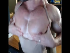 Oiling Up and Showing Off