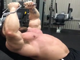 Bodybuilders Flexing 178