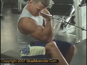 Leo Jauregui 33 biceps curl flex and pose