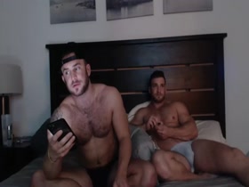 2 hot muscle friends on cam adult