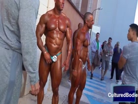 Backstage with the fans