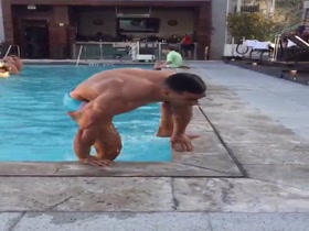 Poolside Posing - on demand