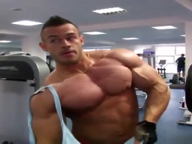 Get that shirt off and flex!