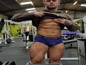 Danny Walker peels off and poses