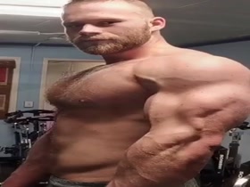 hot hairy muscle blond