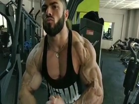 Monster Muscle Flexing