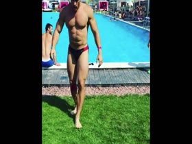 Max Shumakov Speedo Poolside WOD