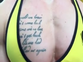 Hot Popping Bouncing Pecs