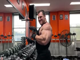 Jake Works His Monster Arms