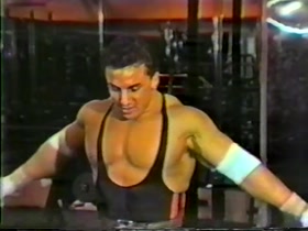 Mike Quinn and Fran Volpe arm workout and chest workout