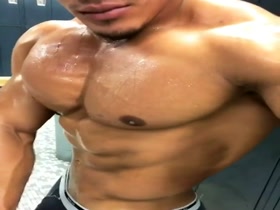 Hot, Sweaty Pecs and Nips