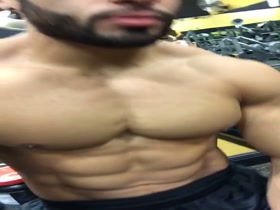 Abd, Pecs then a sexy wink