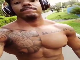 6 Hot & Sexy Black Muscle Hunks with Huge Pecs and Amazing Nipples