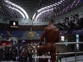 BACKSTAGE AT MENS WORLD