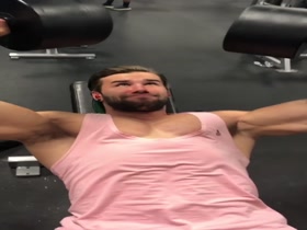 Jake Burton - a huge chest superset