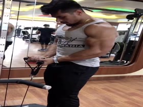 Cute Indian  bodybuilder