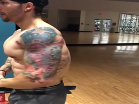 Andy Perez - incredible pecs and nips