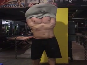 Harun - when he got too big to take his clothes off