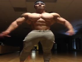 He looks packed full